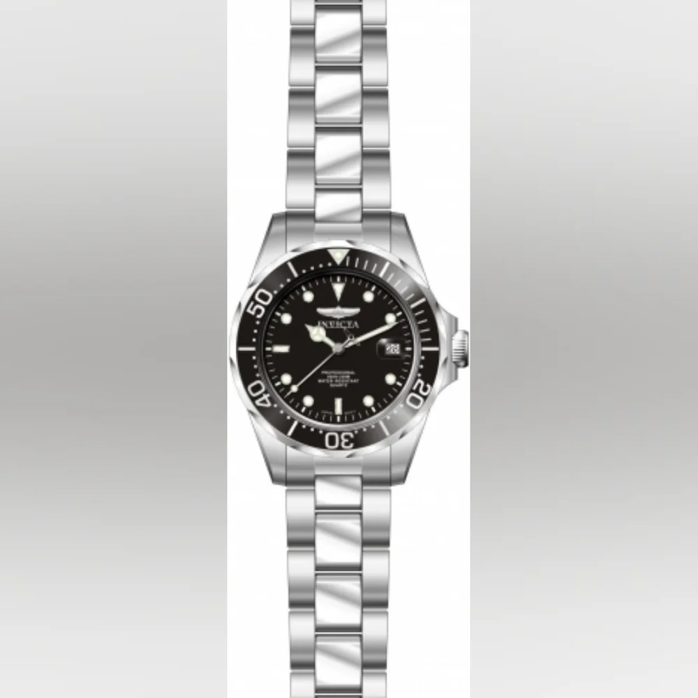 NEW NIB Invicta Pro Diver Unisex‎ Watch - 37.5mm, Stainless Steel 8932